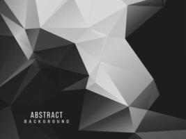 abstract grijs en wit geometrisch modieus modern ontwerp als achtergrond vector