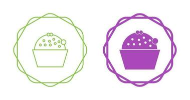 cup cake vector icon