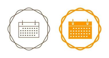 kalender vector pictogram