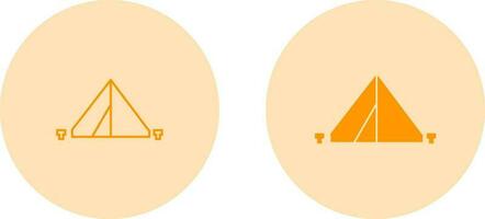 tent vector pictogram