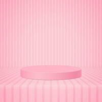 roze podium snoep gekleurde lijn achtergrond. vector illustratie. eps10
