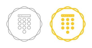 wachtwoord slot vector icoon