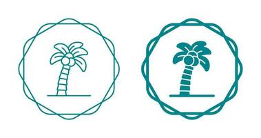 palm boom vector icoon