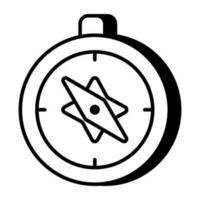 modern ontwerp icoon van kompas vector