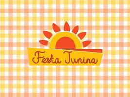 festa junina banner vector