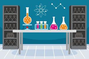 laboratorium vectorillustratie vector