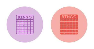 bingo vector icoon