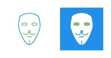 twee maskers vector icoon