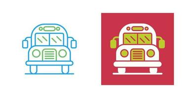 schoolbus vector pictogram