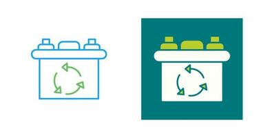 batterij vector pictogram