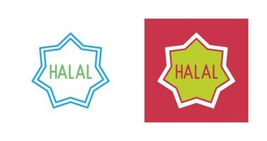 halal vector icoon