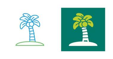 palm boom vector icoon