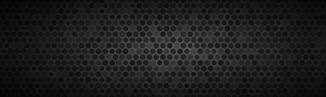 donkere breedbeeldkop met wielen met verschillende transparanten moderne zwarte geometrische ontwerp banner eenvoudige vector illustratie achtergrond