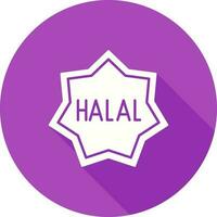 halal vector icoon