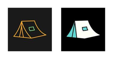 tent vector pictogram