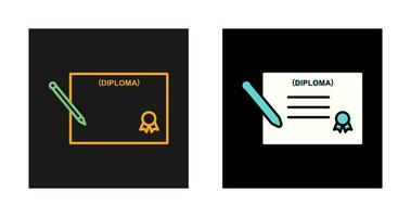 diploma vector pictogram