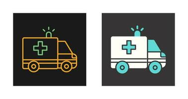 ambulance vector pictogram