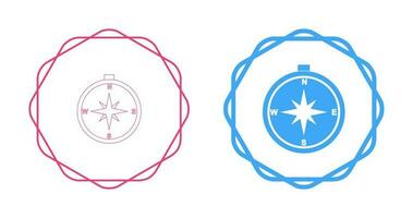 kompas vector pictogram
