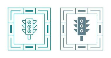 verkeer signaal vector icoon