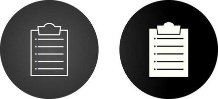 Klembord vector pictogram