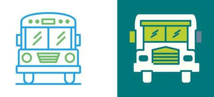 schoolbus vector pictogram