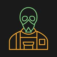 gasmasker vector icon