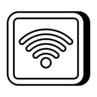 premie downloaden icoon van Wifi signaal vector