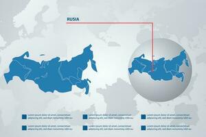 Spanje land kaart met infographic concept en aarde vector illustratie