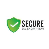 beveiligen ssl encryptie logo, beveiligen verbinding icoon vector illustratie, ssl certificaat icoon, beveiligen ssl encryptie vector illustratie. logo ontwerp