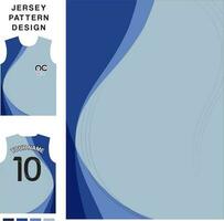 abstract lijn kromme concept vector Jersey patroon sjabloon voor het drukken of sublimatie sport- uniformen Amerikaans voetbal volleybal basketbal e-sport wielersport en visvangst vrij vector.