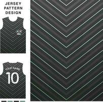 abstract pijl concept vector Jersey patroon sjabloon voor het drukken of sublimatie sport- uniformen Amerikaans voetbal volleybal basketbal e-sport wielersport en visvangst vrij vector.