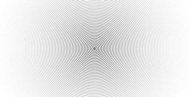 concentrische cirkel geluidsgolf abstract lijnpatroon vector