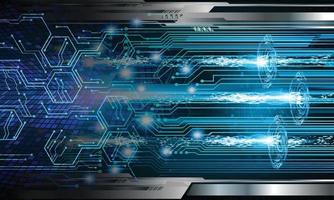 cyber circuit toekomstige technologie concept achtergrond vector