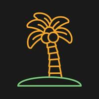 palm boom vector icoon