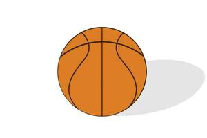 modieus basketbal icoon vector