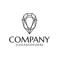 diamant logo vector sjabloon