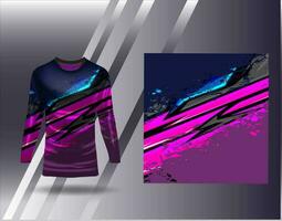 sport- Jersey en t-shirt sjabloon sport- ontwerp voor Amerikaans voetbal racing gaming Jersey vector