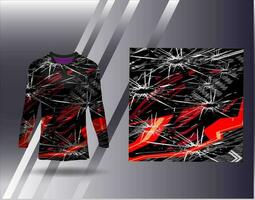 sport- Jersey en t-shirt sjabloon sport- ontwerp voor Amerikaans voetbal racing gaming Jersey vector