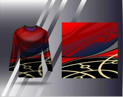 sport- Jersey en t-shirt sjabloon sport- ontwerp voor Amerikaans voetbal racing gaming Jersey vector