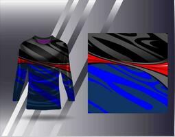 sport- Jersey en t-shirt sjabloon sport- ontwerp voor Amerikaans voetbal racing gaming Jersey vector