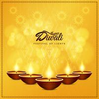 Abstracte Happy Diwali vector achtergrond