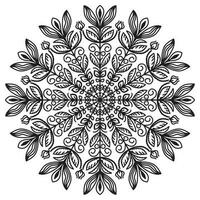 mandala patroon abstract bloemen ornament vector
