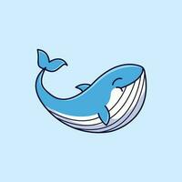 walvis de illustratie vector