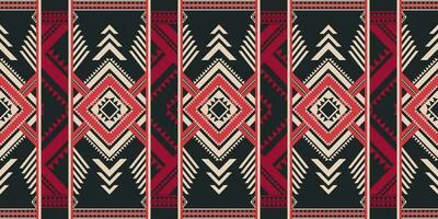 huis vloeren decoraties etnisch meetkundig patroon ontwerp. aztec Navajo meetkundig vorm naadloos patroon. etnisch zuidwesten patroon gebruik voor tapijt, tapijt, mat, tapijtwerk, andere textiel elementen. vector
