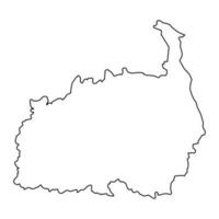 pols provincie kaart, de staat administratief onderverdeling van Estland. vector illustratie.