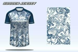 voetbal Jersey sport t-shirt ontwerp mockup voor Amerikaans voetbal club vector