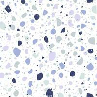 Purper terrazzo vloeren naadloos patroon. schattig abstract neutrale achtergrond. vector structuur van mozaïek- vloer. lila, Purper en grijs kleuren. modieus herhaling ontwerp voor decor, achtergronden, afdrukken