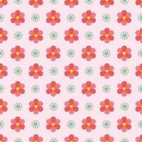 vector naadloos bloemen patroon illustratie ontwerp eps vol-04, textiel bloemen patroon achtergrond, herhaald patroon, elegant abstract patronen, patroon voor decoratie