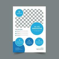 creatief modern zakelijke bedrijf folder sjabloon ontwerp. brochure brochure poster vector illustratie. voor marketing, bedrijf voorstel, Promotie, reclame maken, jaar- rapport, boek omslag, onderwijs