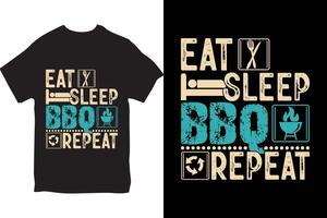 bbq t-shirt ontwerp, grappig bbq t overhemd ontwerp, vader dag typografie bbq overhemden ontwerpen vector